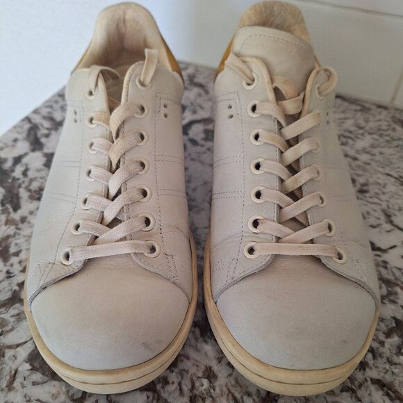 Isabel Marant cream leather sneakers size 38 - Picture 1 of 8